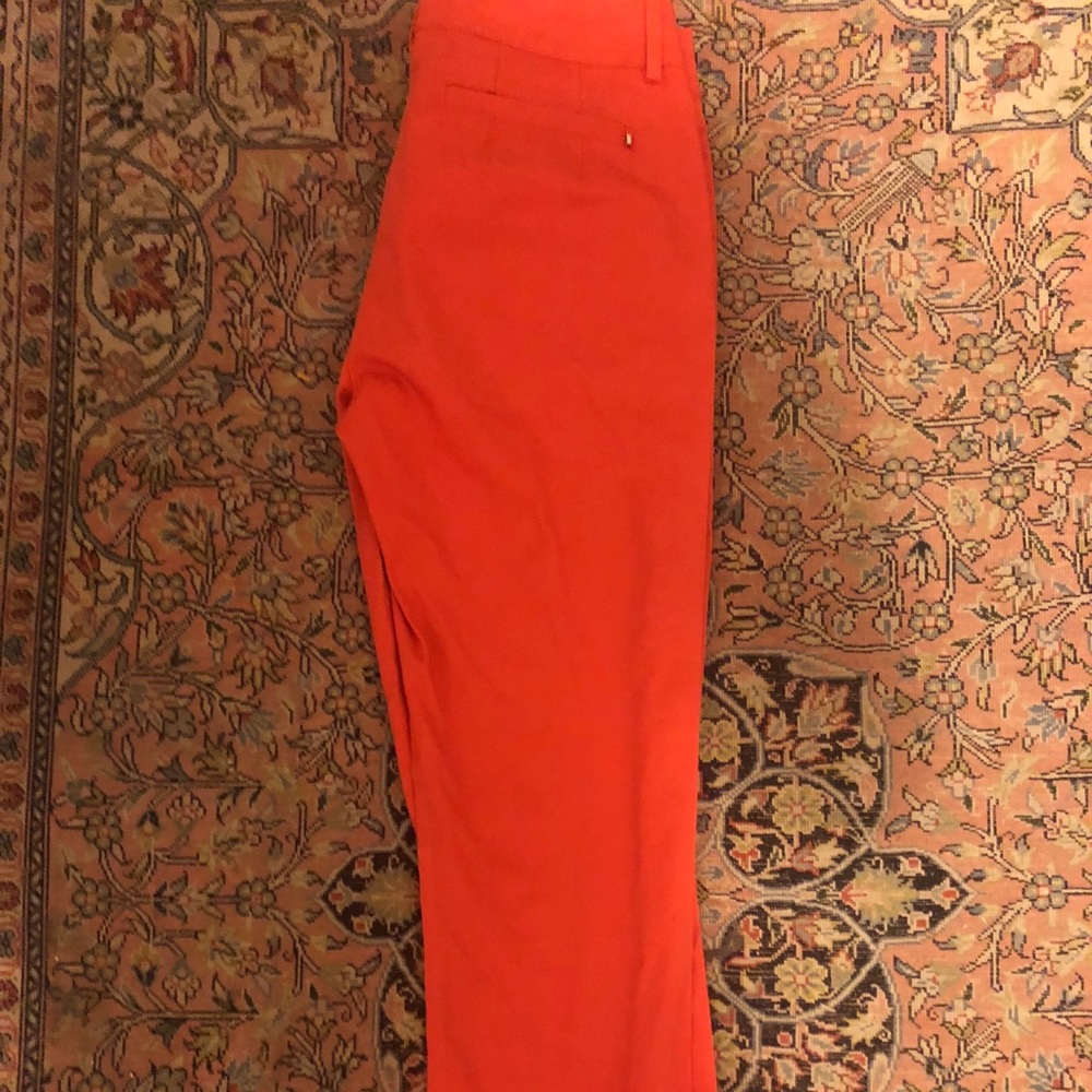 Sportmax (MaxMara) Italian designer orange pants- never before worn!